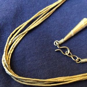 Jewelry - Silver liquid bead vintage necklace pristine Jewelry - Silver liquid bead vintage necklace pristine